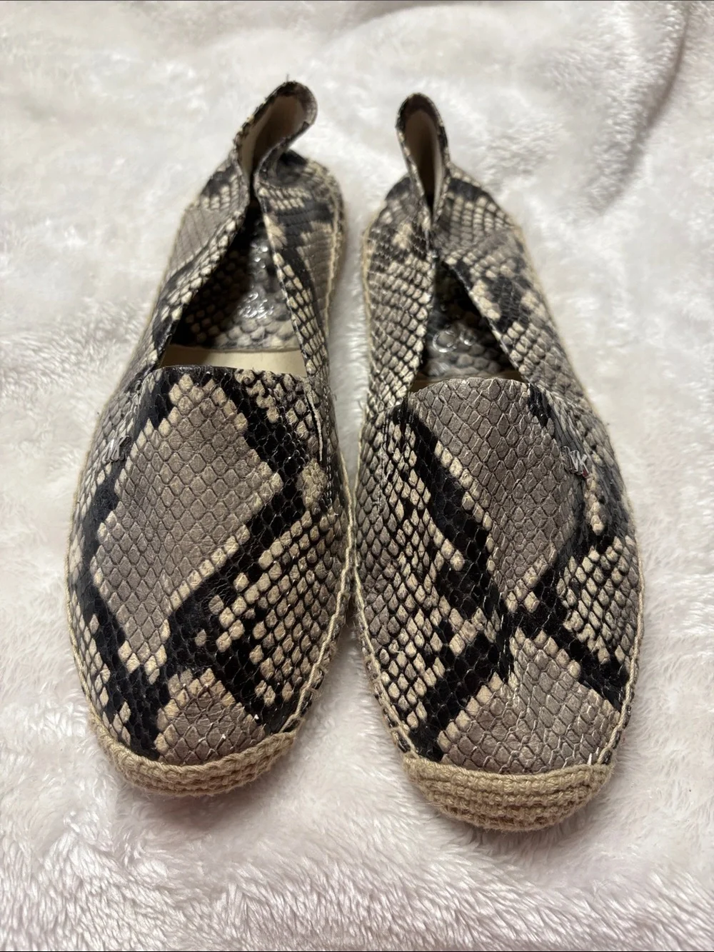 Michael Kors Snake-Print Espadrilles